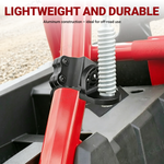 UTV Flag Mount Adjustable Whip Light Mount Universal Fit for 1.75"-2" Roll Bars