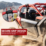 Roll Bar Grab Handles for Polaris/ Can-Am/ UTV, Universal Fit for 1.5"–1.75" Roll Bars