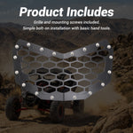 Front Grille Aluminum Radiator Grill Replacement for Can-Am  Maverick X3 / X3 Max