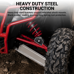 UTV 2 Inch Suspension Lift Kit Shock Relocation Brackets for Polaris RZR