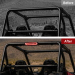 Manrock UTV LED Chase Lights Red Tail Light Bar for 1.75''-2" Roll Bar Universal Fit for Polaris /  Can-Am