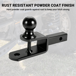 Trailer Hitch Ball Mount Fits 1.25" Hitch Receiver Universal Fit for UTV / ATV