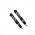 UTV ATV Laser LED Whip Lights RGB Whipless Flag Pole Light with Turn Signals 2PCS Universal Fit for 1.75"- 2" Roll Bars