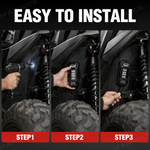UTV ATV LED Rock Lights RGB Underglow Lights Wheel Well Lights Universal Fit for Polaris / Can-Am / Honda / Kawasaki / CFMOTO