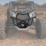 Front Bumper Guard Winch Bumper Protector for Can-Am Maverick X3 Max