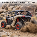 Rear Roll Cage Cover Roll Cage Trim Plates Protection Shield Guard 2PCS for Can-Am Maverick X3 / X3 Max