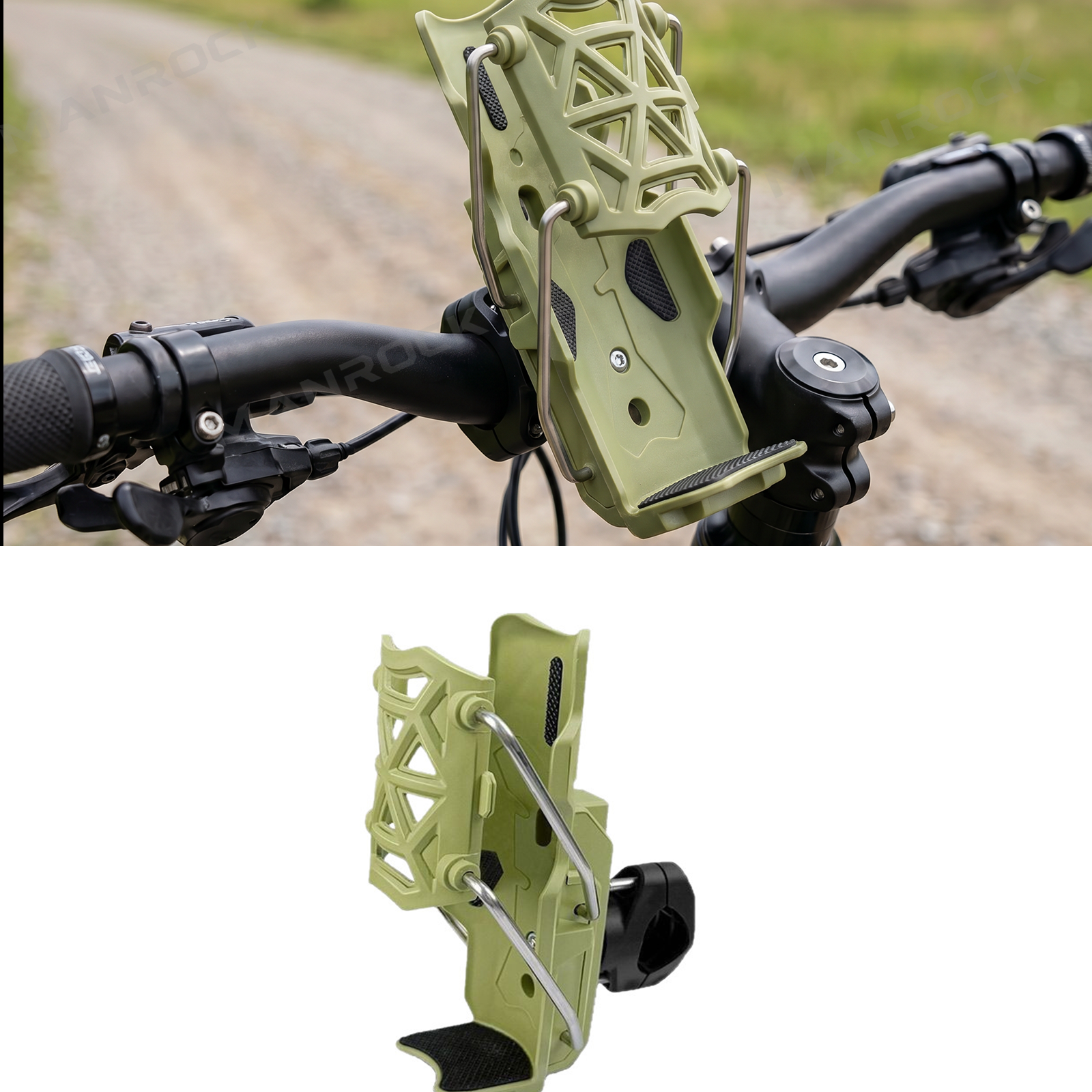 Cup Holder Adjustable 360° Rotating Drink Holder Universal Fit for UTV / ATV