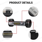 UTV ATV Dome Light Roll Bar Mount Interior LED Lights, Universal Fit for 1.5"–4" Roll Bars