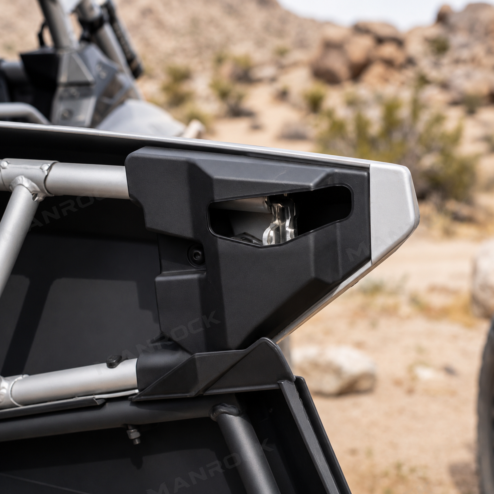 UTV Front Door Latch Cover ABS Door Lock Cover Protector for Can-Am Maverick X3 Max