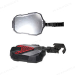 UTV Side Mirrors Rear View Mirrors Universal for Can-Am Maverick X3 / Polaris RZR, Fits 1.5-2 Inch Roll Cage