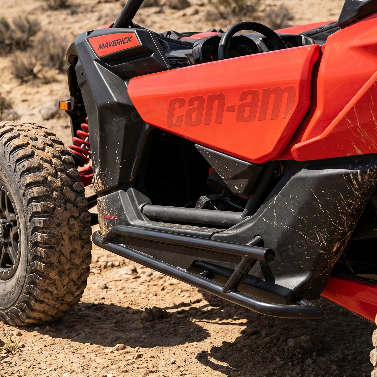 UTV Rock Sliders Side Nerf Bars Protection for Can-am Maverick X3