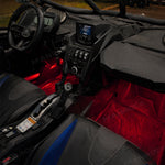 Manrock RGB Interior Light Strips LED Accent Lighting Kit Universal Fit for UTV / ATV