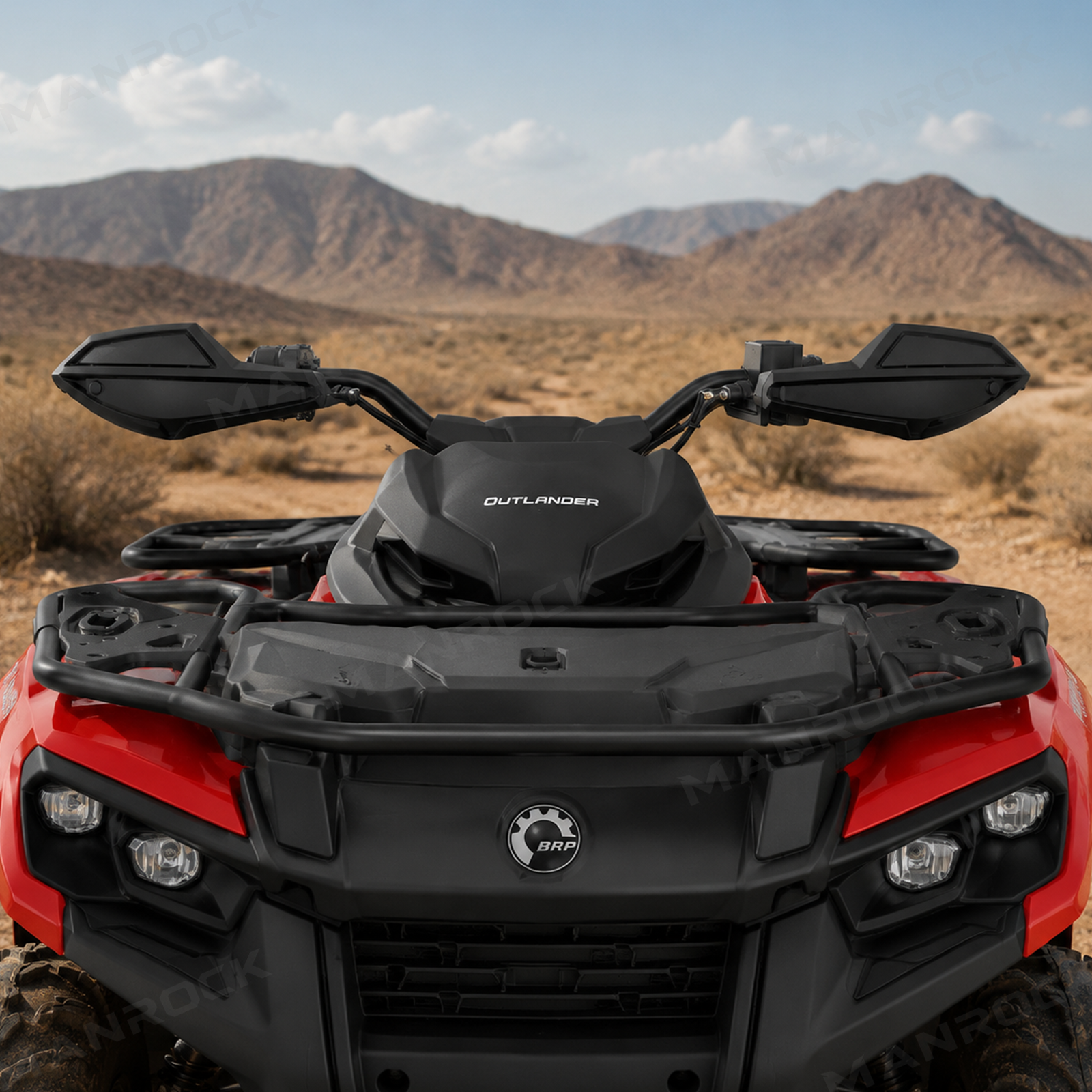 ATV Handguards Wind Deflector Hand Guards Protectors for Can-Am Outlander / Renegade