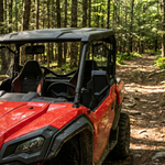 UTV Adjustable Rear Side View Mirrors Folding Side Mirrors For Polaris / Can-Am / CFMOTO