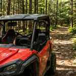 UTV Adjustable Rear Side View Mirrors with 360° Rotation & Telescopic Extension For Polaris / Can-Am / CFMOTO