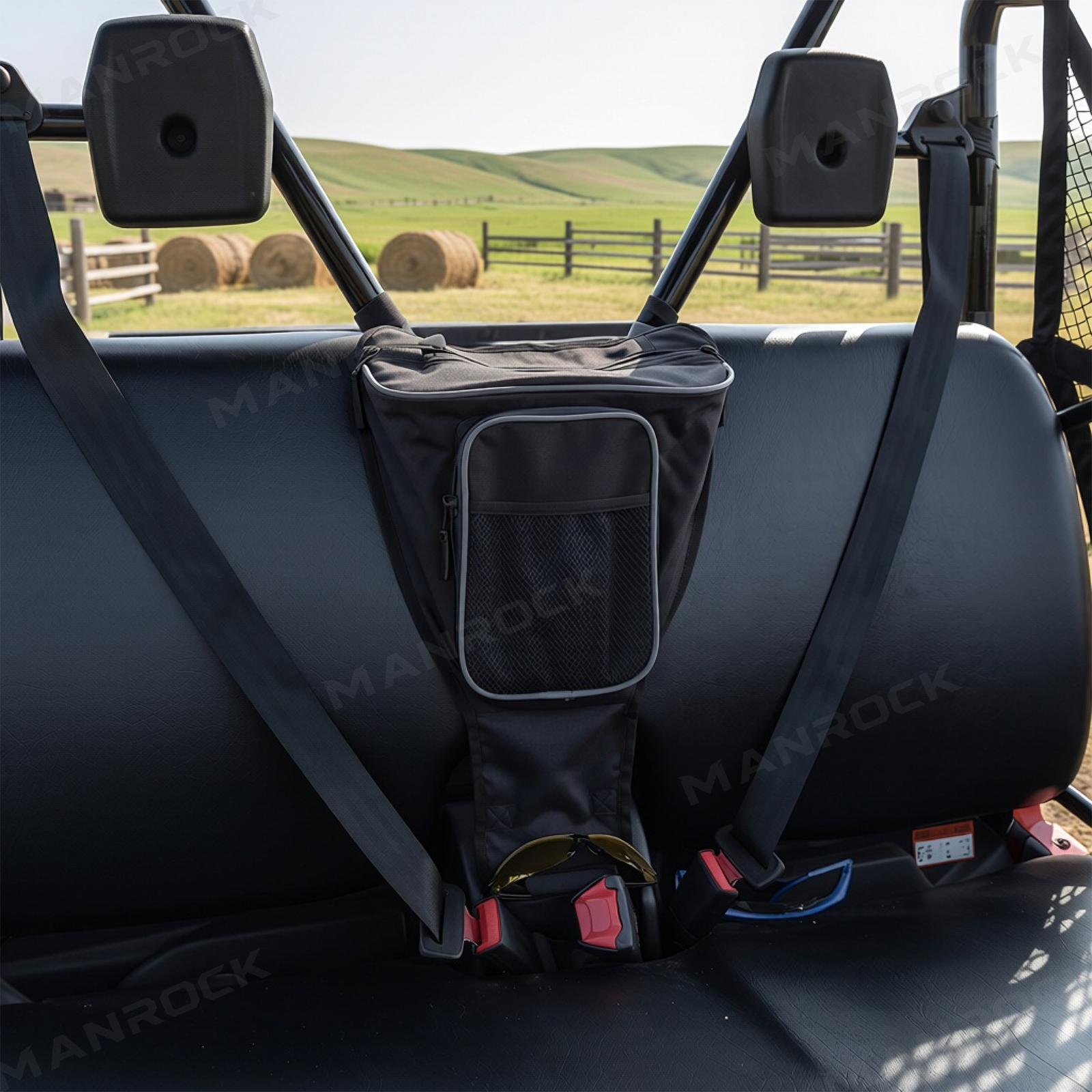UTV Center Seats Storage Bag Organizer for Polaris RZR