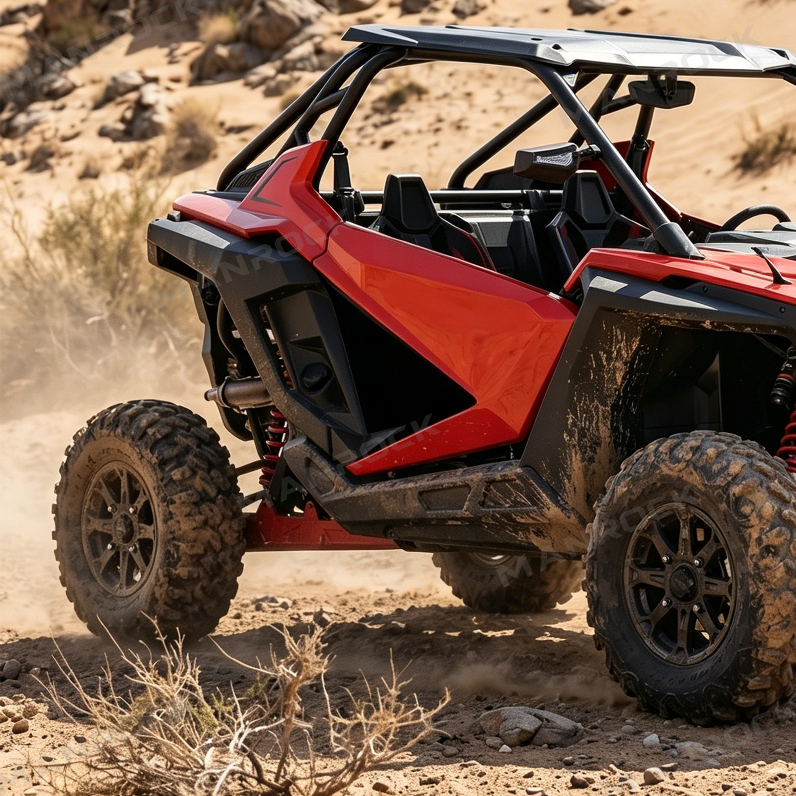UTV Half Doors Lower Door Panels Inserts 2PCS for Polaris RZR