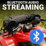 ATV/UTV 6.5‘’ Sound Bar 20 RGB Light Modes Speaker Sound System with Powerful Tweeters