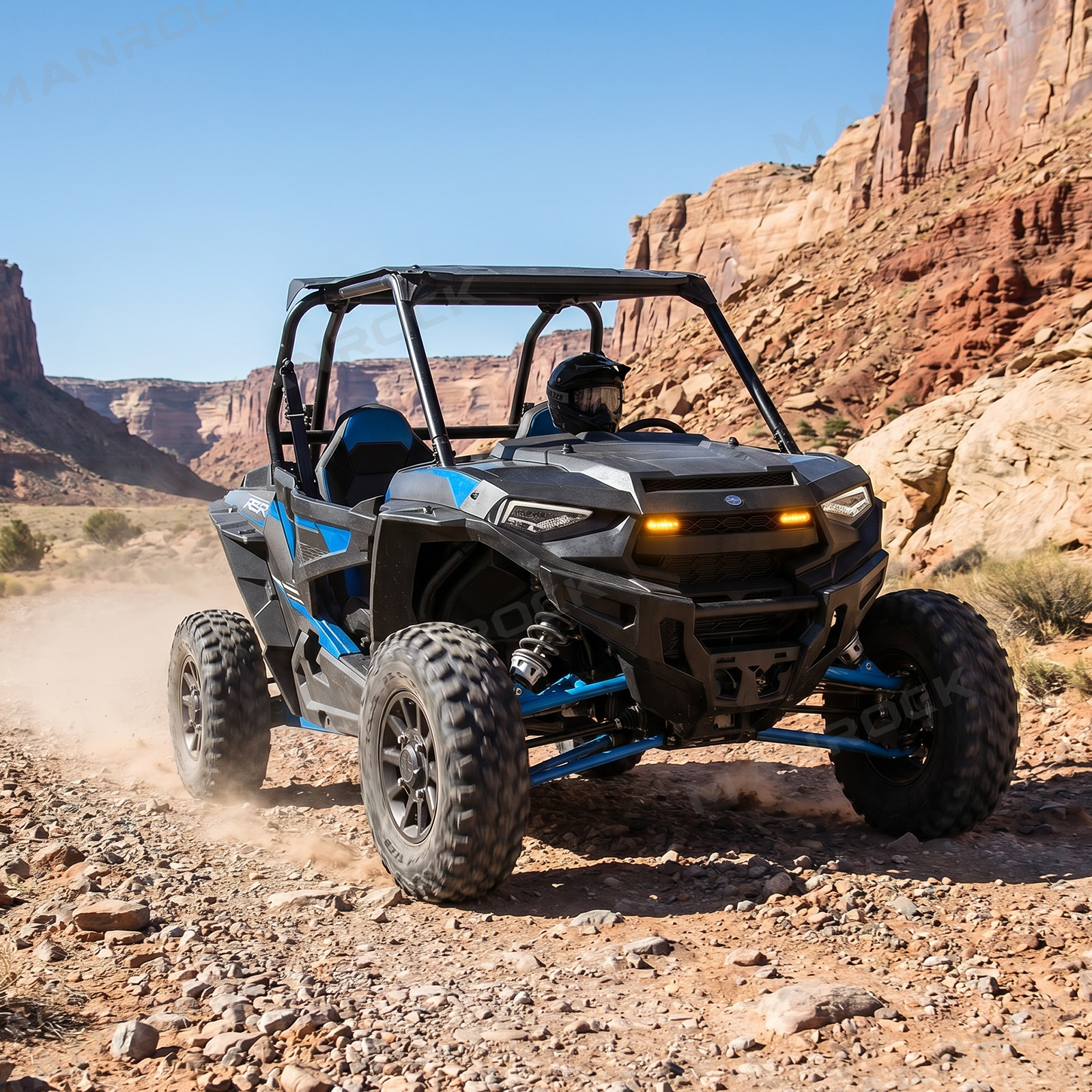 UTV ATV Turn Signal Kit with 110dB Horn Blinker Kit Universal Fit for Polaris / Can-Am / Teryx / CFMOTO