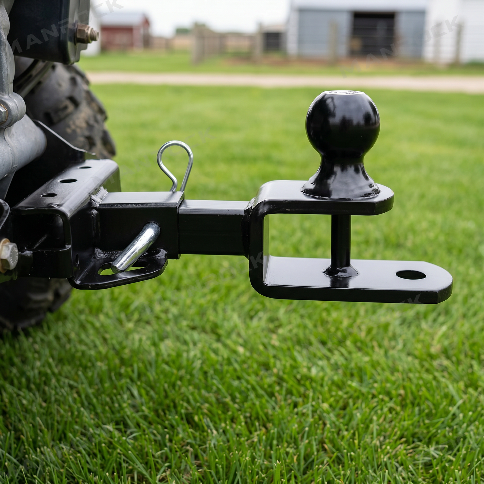 Trailer Hitch Ball Mount Fits 1.25" Hitch Receiver Universal Fit for UTV / ATV