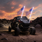 UTV / ATV Whip Lights RGB LED Flag Pole Light Universal Fit for Polaris / Can-Am