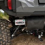 LED License Plate Holder with Light License Plate Bracket Universal Fit for UTV / ATV