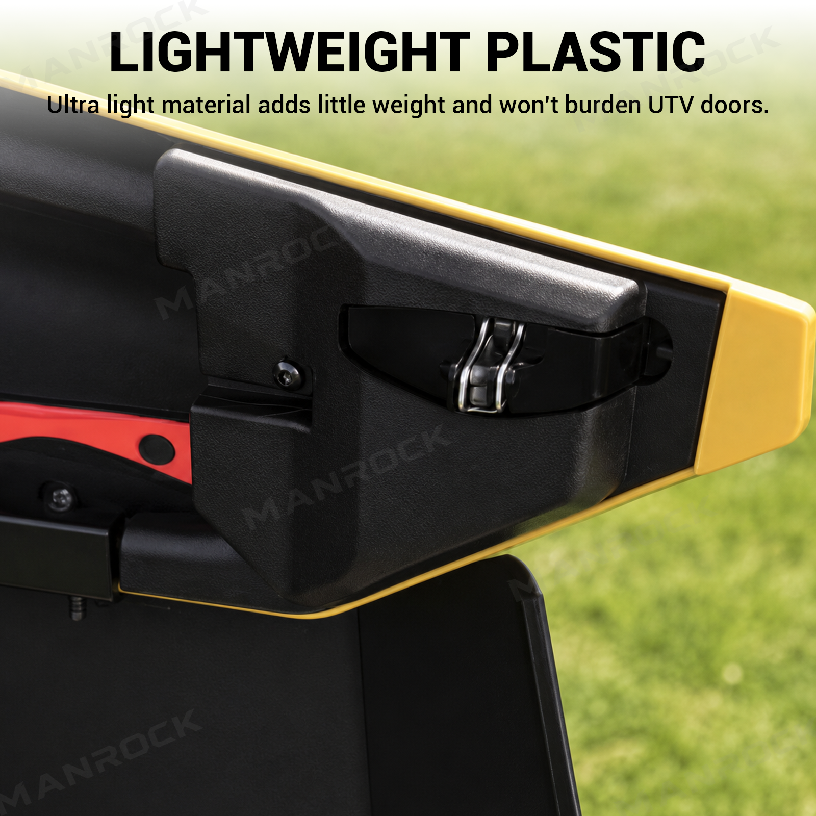 UTV Front Door Latch Cover ABS Door Lock Cover Protector for Can-Am Maverick X3 Max