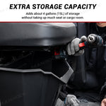 Under Seat Storage Box 4 Gal Driver Seat Organizer for Can-Am Defender