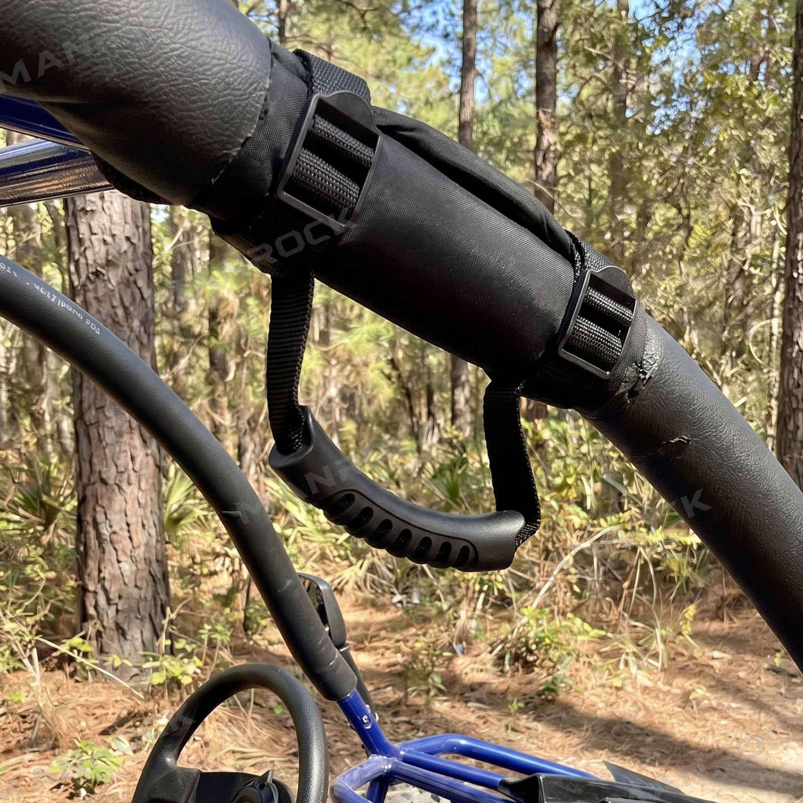 Roll Bar Grab Handles for Polaris/ Can-Am/ UTV, Universal Fit for 1.5"–1.75" Roll Bars