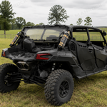 Soft Rear Windshield PVC Windscreen Rear Wind Cover for Can-Am Maverick X3 / X3 Max