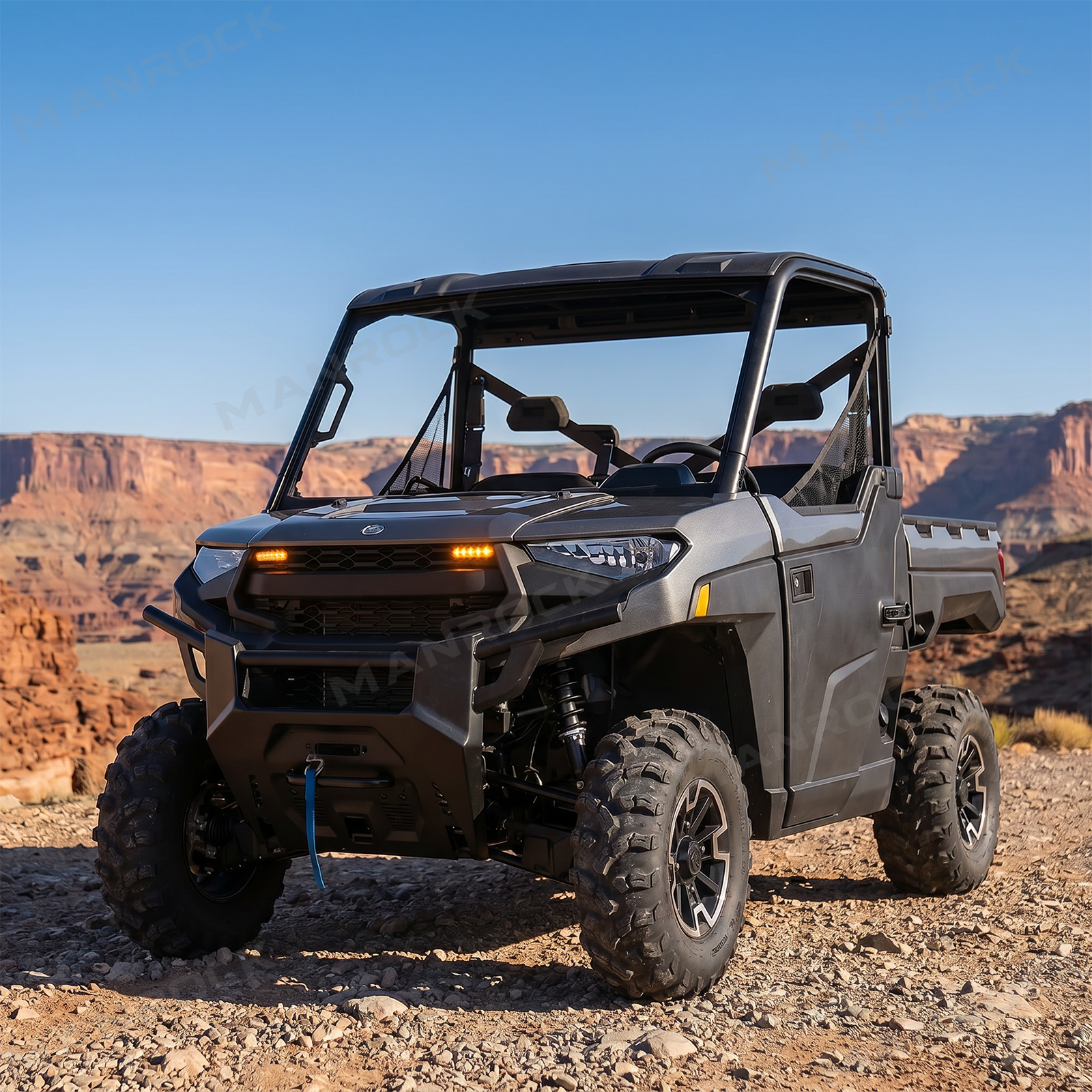 UTV ATV Turn Signal Kit with 110dB Horn Blinker Kit Universal Fit for Polaris / Can-Am / Teryx / CFMOTO