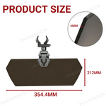 UTV Sun Visor Foldable Anti-Glare Sun Shade Universal Fit for 1.5"-2" Roll Bars