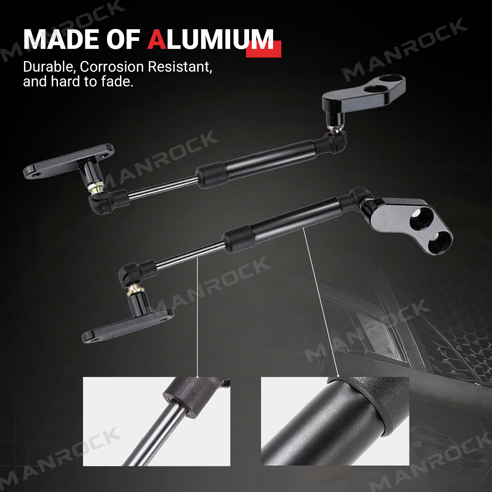 MANROCK Door Lift Support Door Opener Gas Strut Kit for Can-Am Maverick X3 / X3 Max