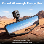 Adjustable Center Rearview Mirror for Polaris/ Can-Am/ UTV /ATV,  Universal Fit for 1.5"–2" Roll Bars