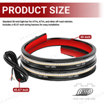 UTV 30" LED Tail Light Bar Strip with Sequential Lighting Universal Fit for Polaris / Can-Am / Kawasaki / Teryx