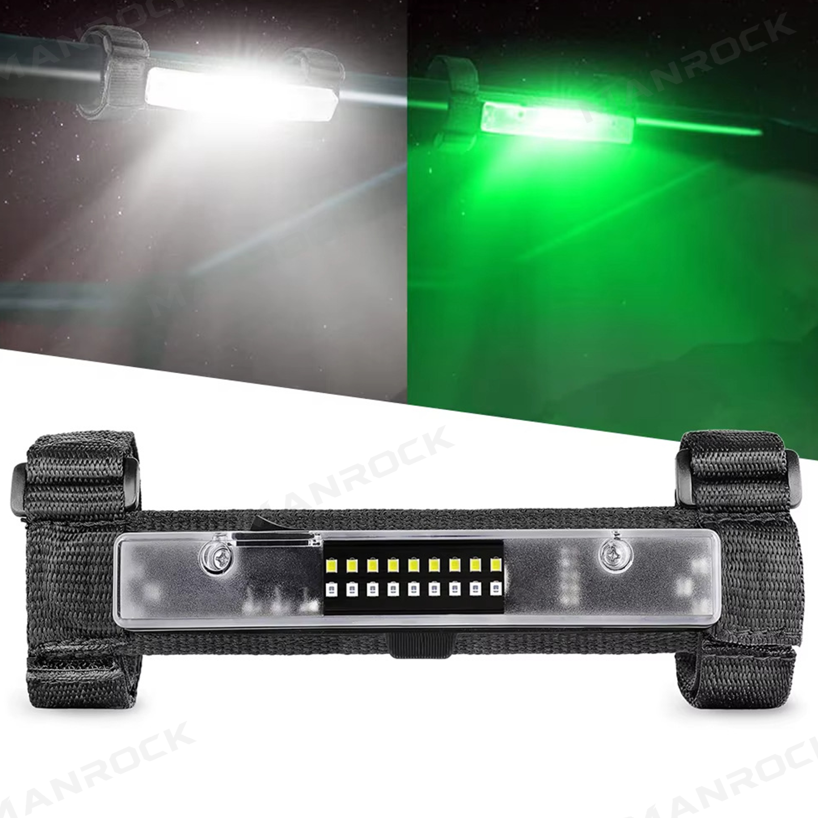 UTV ATV Magnetic Dome Light Roll Bar Mount Interior LED Lights, Universal Fit for 1.5"–4" Roll Bars