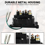Winch Solenoid Relay Replacement Contactor Universal Fit for UTV / ATV
