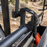 ATV UTV Gun Rack Double-Tier Hunting Tool Holder Mount 2PCS Universal Fit for 1.5"-2" Roll Bars