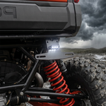 LED License Plate Holder with Light License Plate Bracket Universal Fit for UTV / ATV