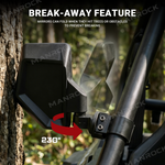 UTV Adjustable Rear Side View Mirrors with 360° Rotation & Telescopic Extension For Polaris / Can-Am / CFMOTO