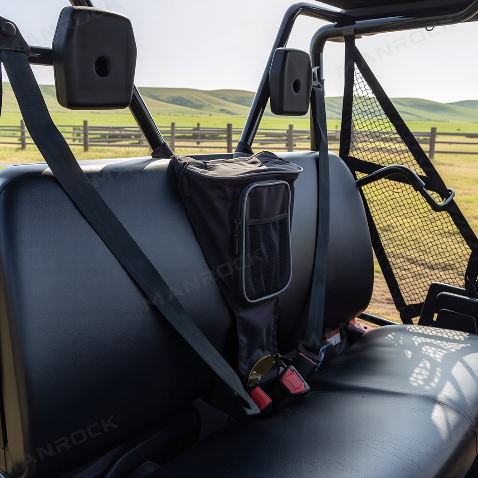 UTV Center Seats Storage Bag Organizer for Polaris RZR