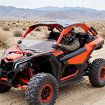 UTV Windshield Clamps Quick Release Mounting Straps 2PCS Universal Fit for 1.5"-2" Round Roll Bars