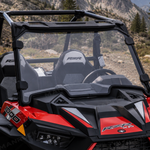 UTV Front Full Windshield Clear Acrylic Wind Deflector for Polaris RZR