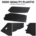 UTV Rear Bed Side Doors Kit Cargo Storage Cover 2PCS for Can-Am Maverick R