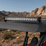 Manrock UTV 31" LED Light Bar with White DRL Spot Flood Combo Beam Universal Fit for 1.5"-2" Roll Bars
