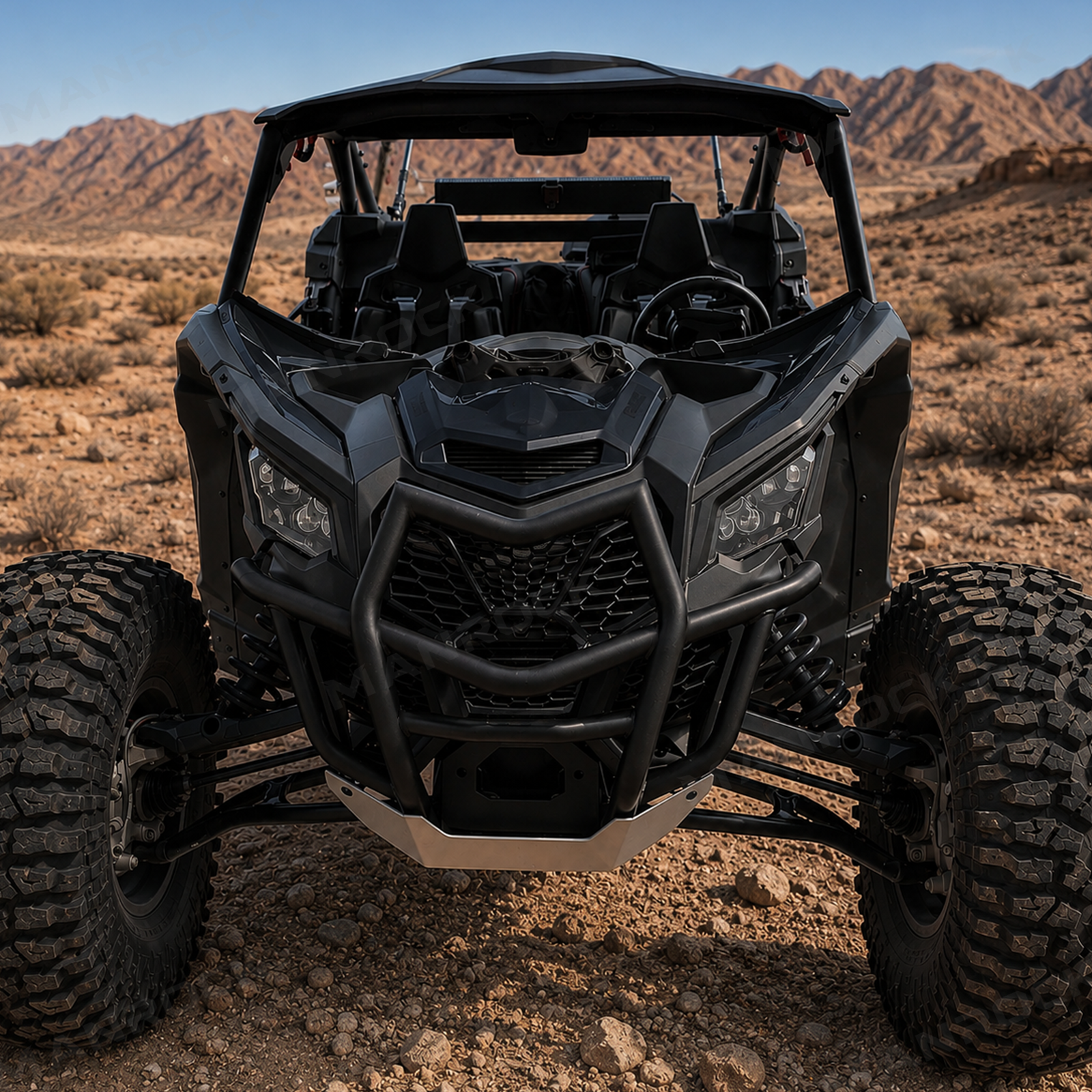 Front Bumper Guard Winch Bumper Protector for Can-Am Maverick X3 Max