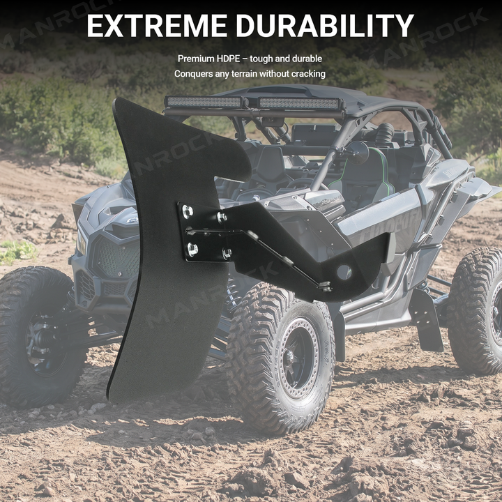 UTV Mud Guards Wheel Trailing Arm Protection for Can-Am Maverick X3 / X3 Max