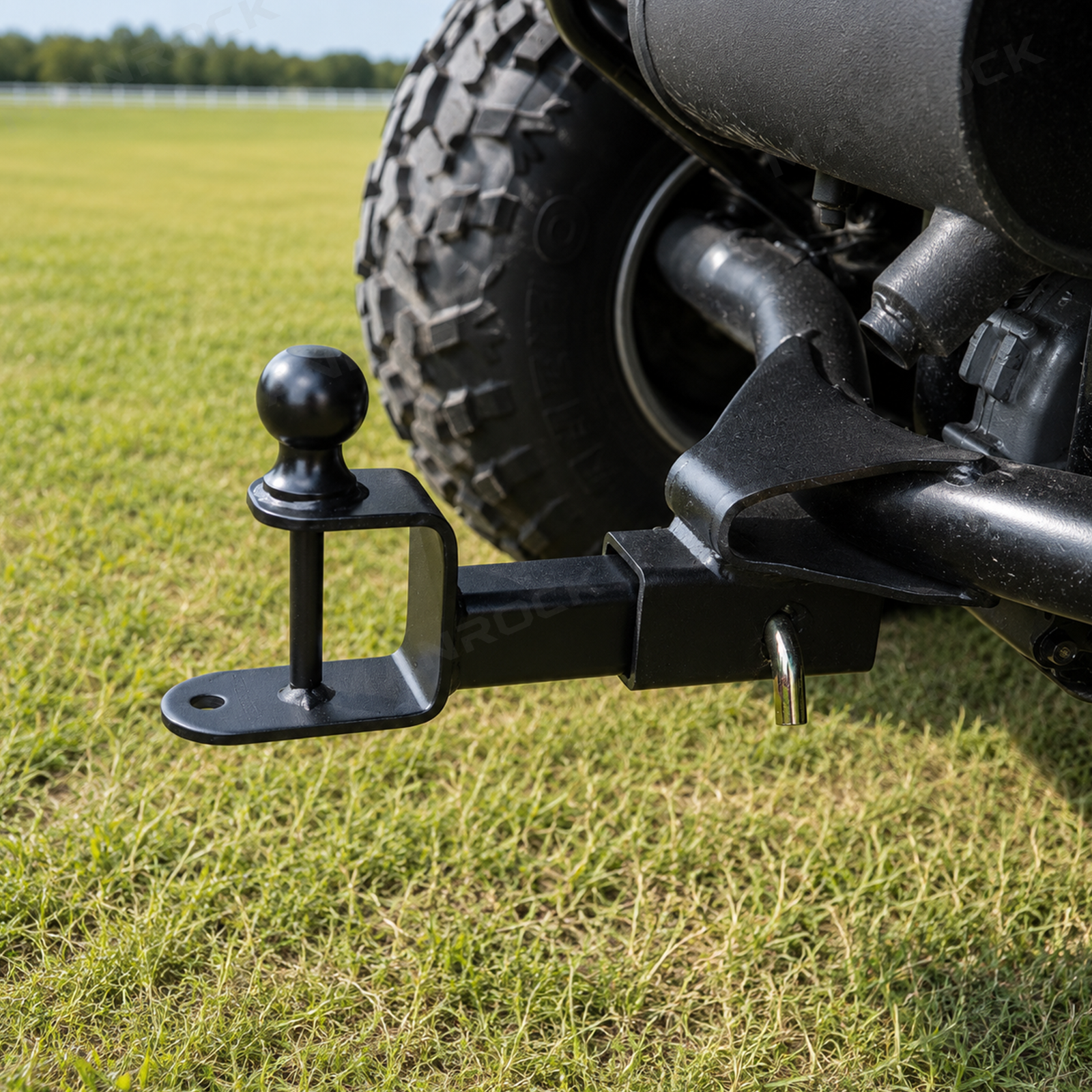 Trailer Hitch Ball Mount Fits 1.25" Hitch Receiver Universal Fit for UTV / ATV