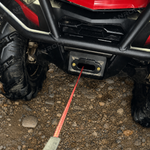 Synthetic Winch Rope Line Cable 1/4" × 50 Ft Universal Fit for UTV / ATV