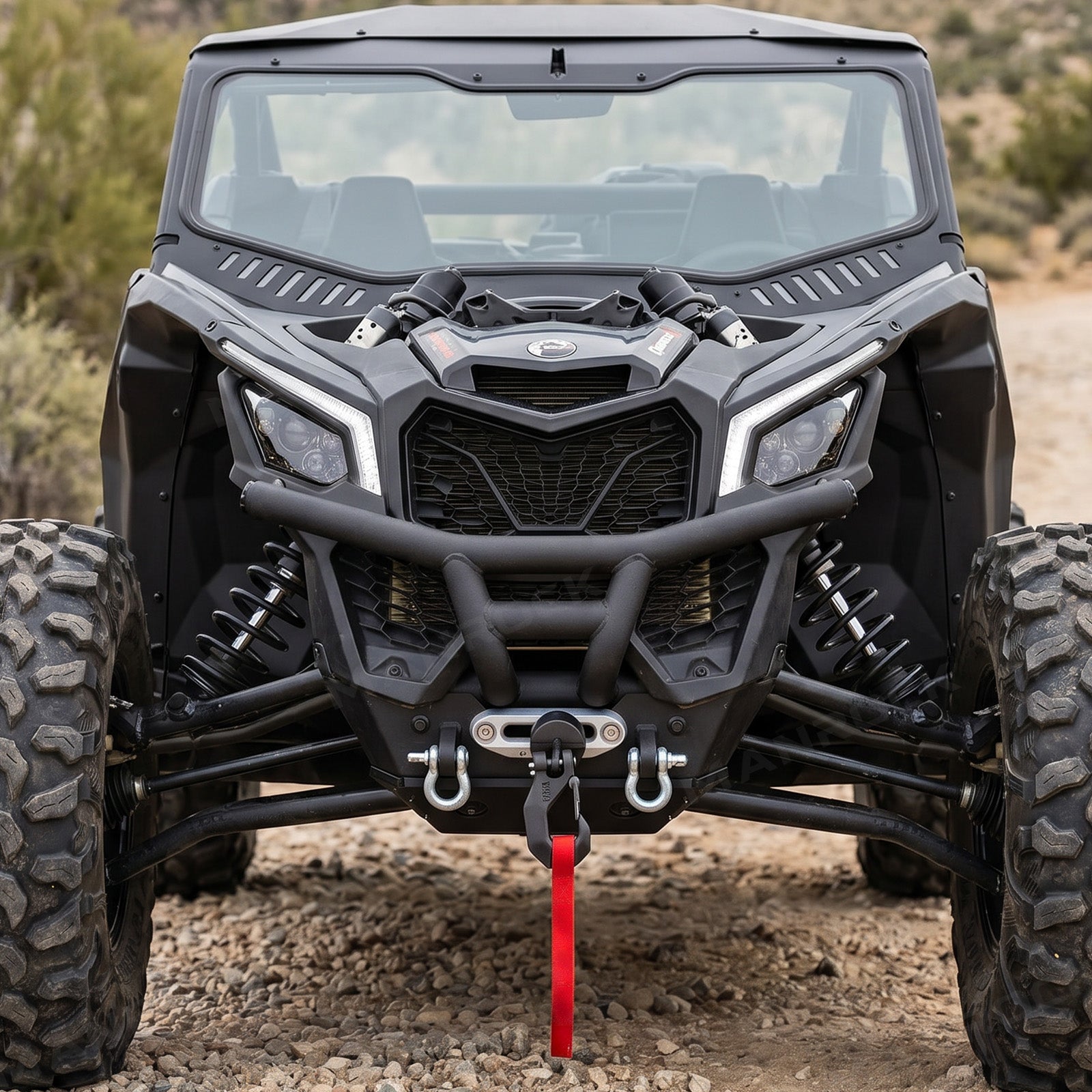 Winch Cable Stopper Rubber Rope Stopper Universal Fit for UTV / ATV